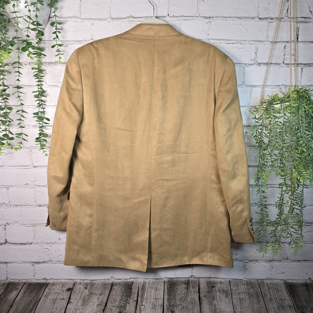 LAUREN RALPH LAUREN CAMEL COLOR BLAZER MENS SIZE 40R - Picture 3 of 9